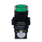 Botão De Impulso Iluminado | Plástico | Ew3361 | 220vca | Ver